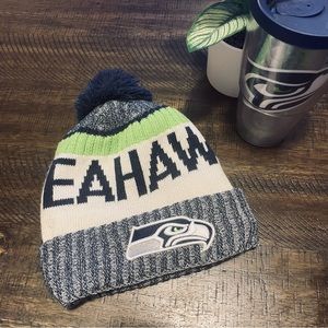 💙 Seahawks Lined Beanie 💚